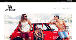 Desktop Screenshot of gaytanks.com